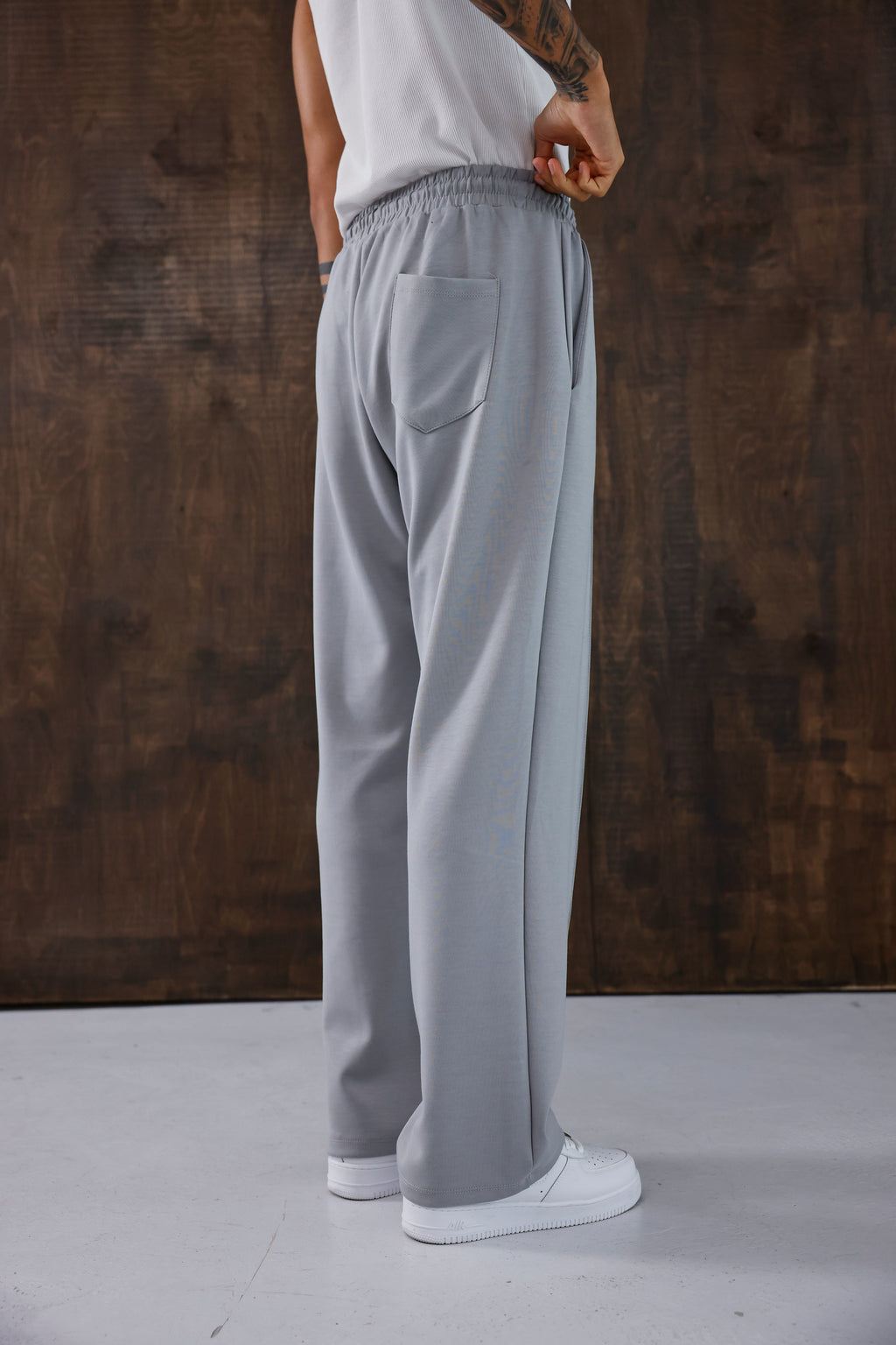 Oysho Gri Baggy Pantolon